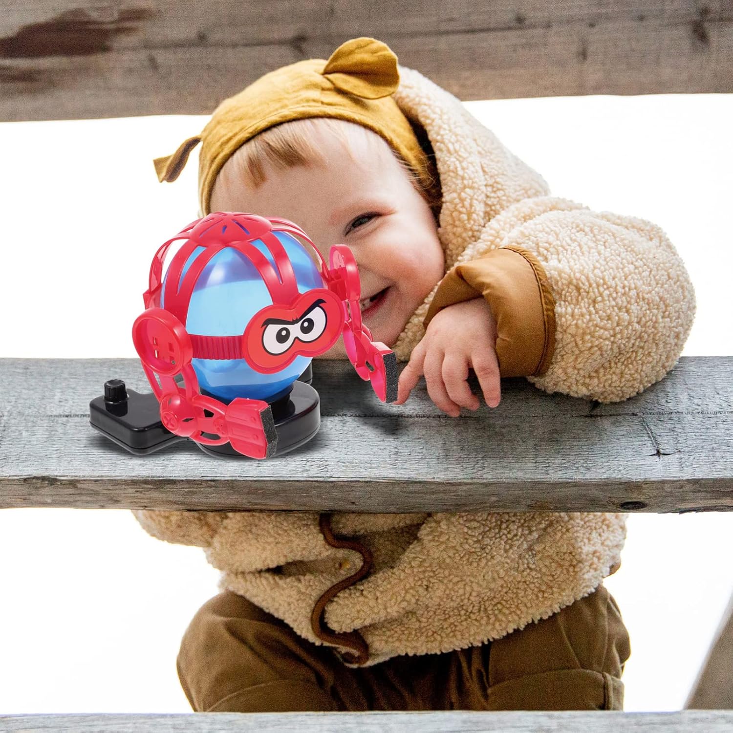 Toyvian Робот-боксер с шариком - Робот-боец с телом-шариком для интерактивной семейной игры